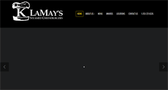Desktop Screenshot of klamayssteamedcheeseburgers.com